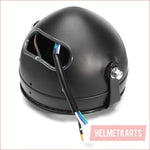 6.5" Matte black Mesh Head light - 40 watts - Helmetkarts