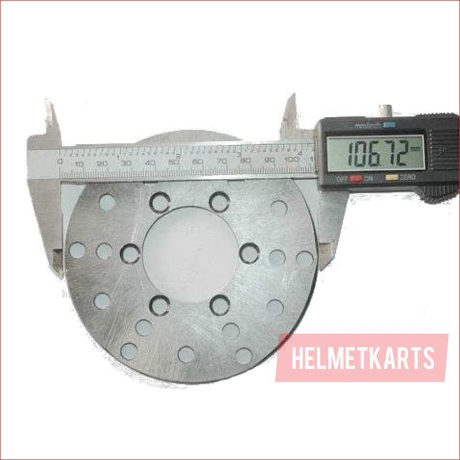 6 Stud / 107mm Brake disc rotor - Helmetkarts