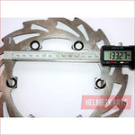 6 stud / 220mm Brake disc rotor - Helmetkarts
