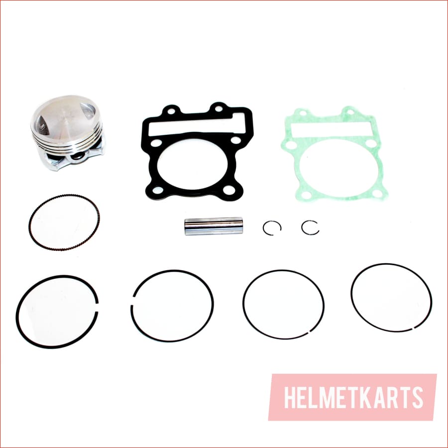 60mm Cylinder Piston Rebuild Kit - 155cc Barrel Bore, kit Engine