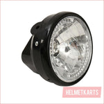 7" Black Head light w/ Turn light - 35 watts - Helmetkarts