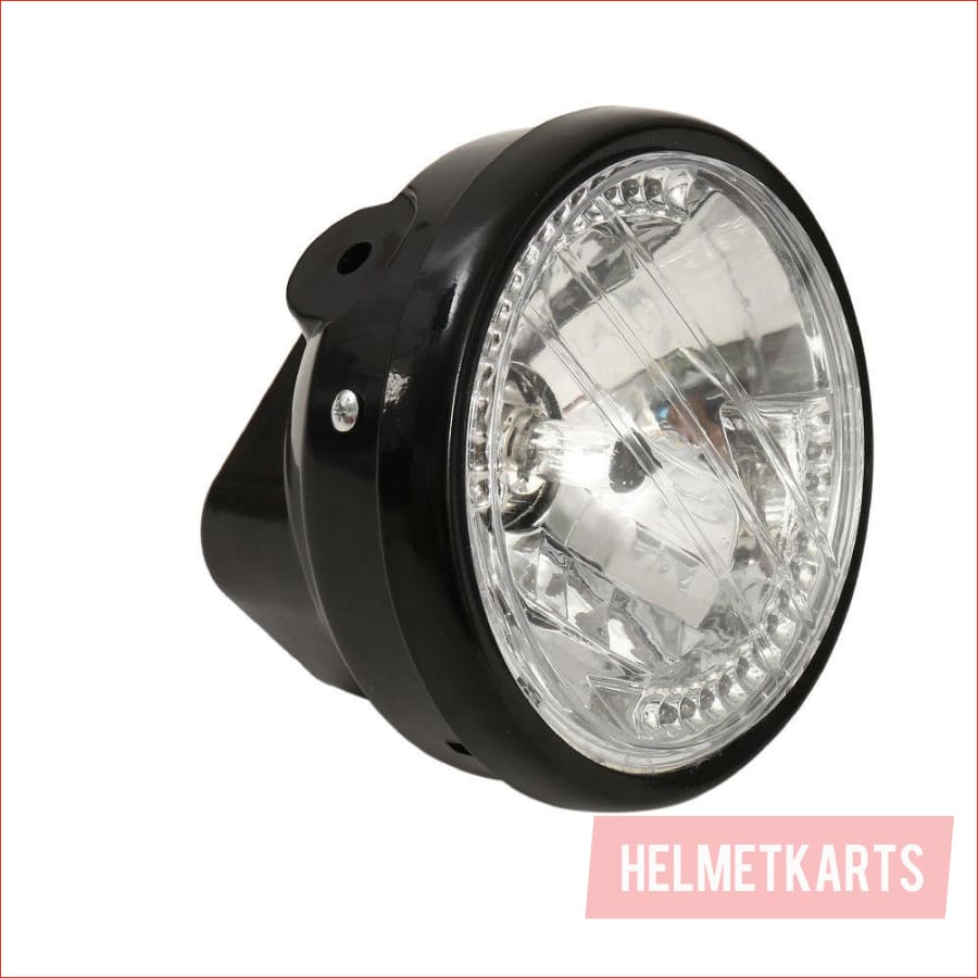 7" Black Head light w/ Turn light - 35 watts - Helmetkarts