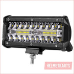 7" LED light bar 120 watts - Helmetkarts