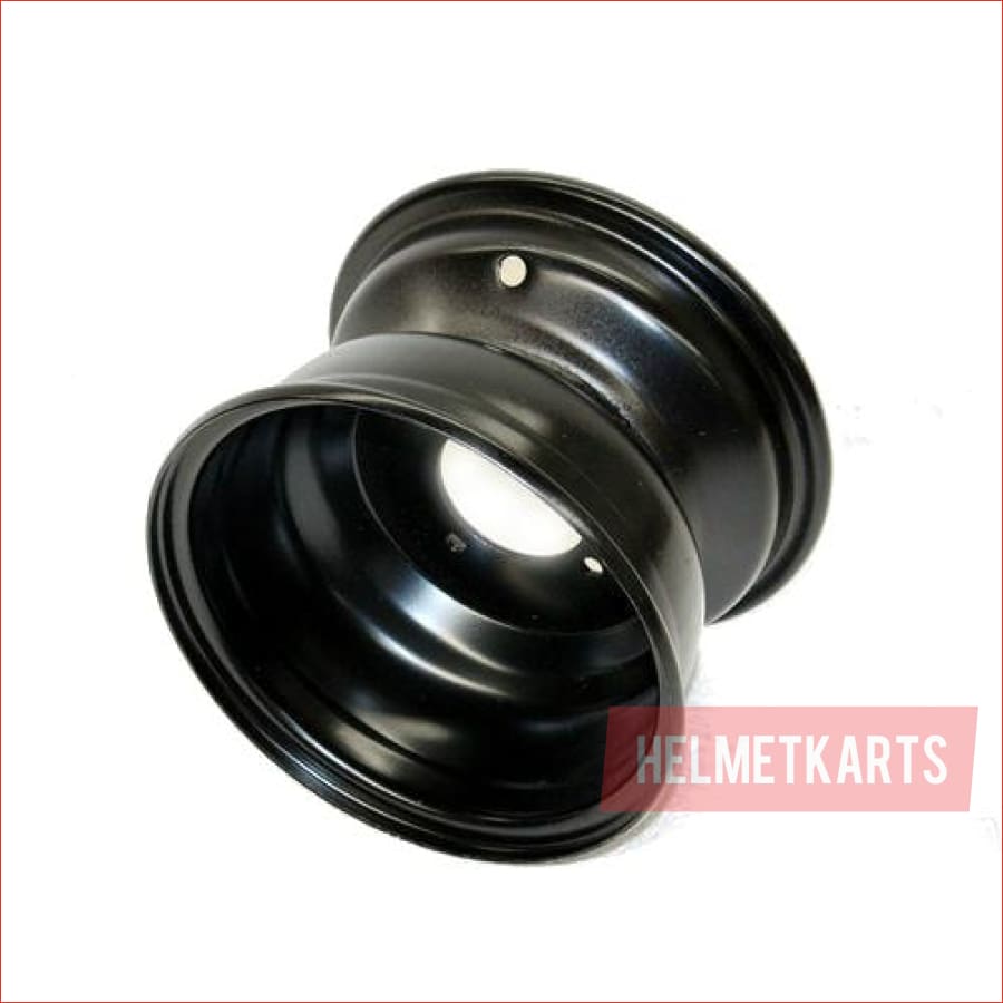 8" Black 4 Stud Rim 19X7.00-8 Pair (x2) - Helmetkarts
