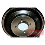 8" Black 4 Stud Rim 19X7.00-8 Pair (x2) - Helmetkarts