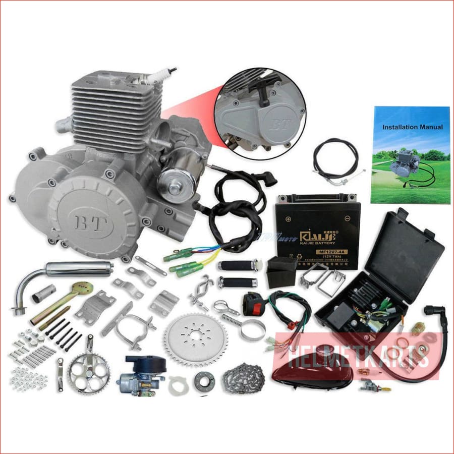 80cc Engine w/ Electric start - 5.0HP - Helmetkarts