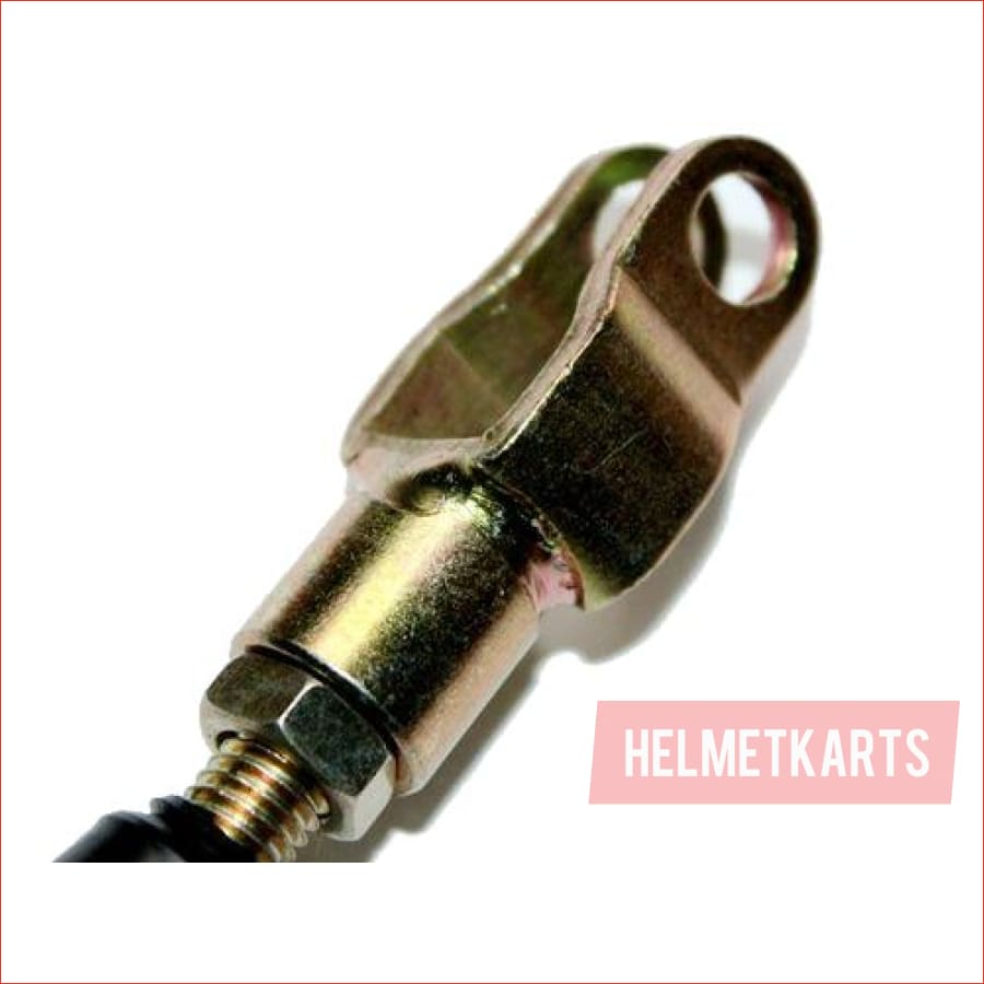 8mm (Black/Short) Foot brake hydraulic master cylinder - Helmetkarts