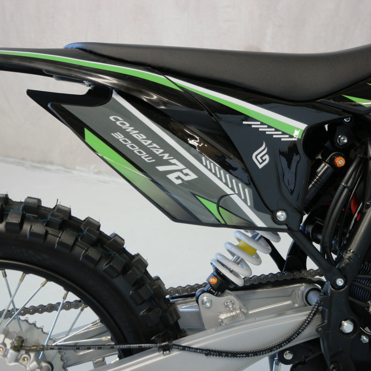 MK6 Combatan Pro - 6000w Electric Dirt Bike