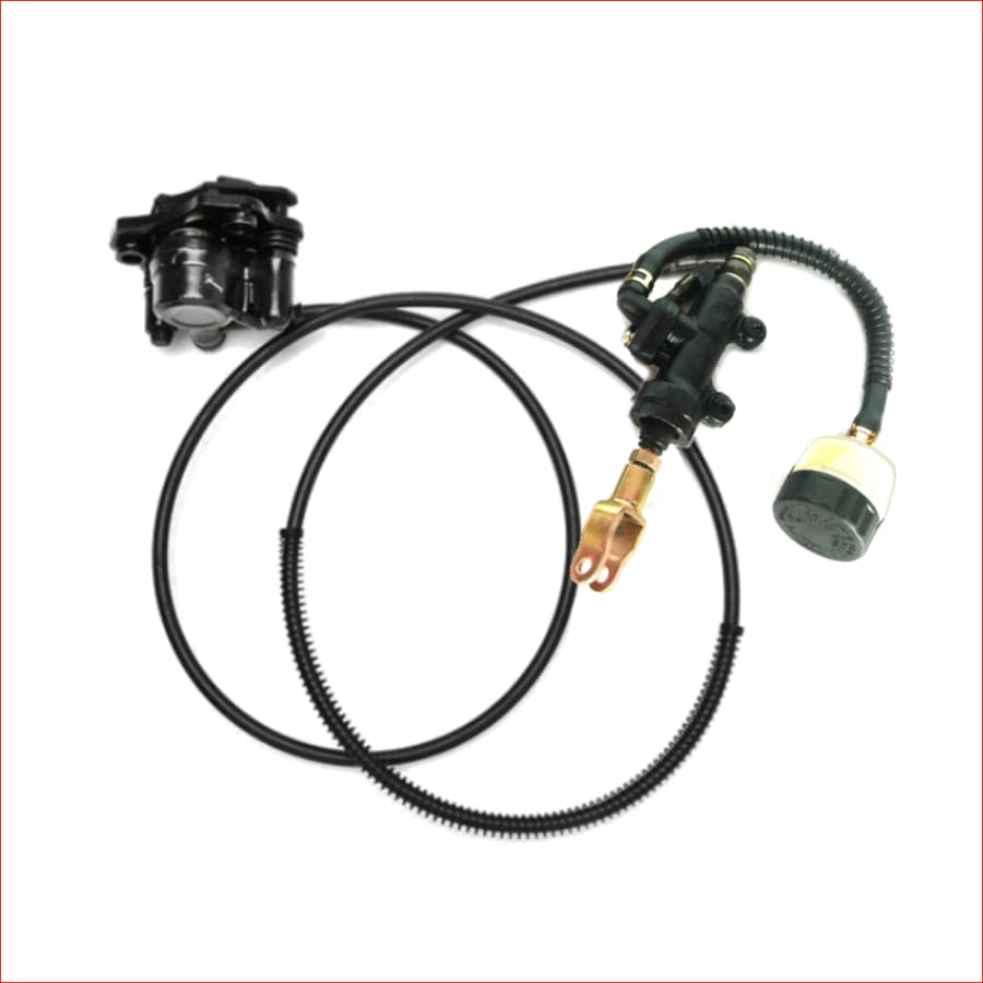 Hydraulic foot brake w/ separate reservoir - Helmetkarts