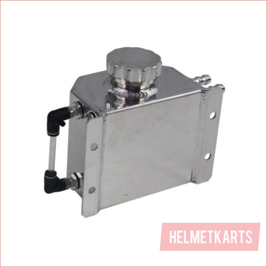 Aluminum Radiator overflow bottle 1L - Helmetkarts