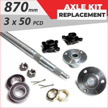 Axle replacement Bundle pack #1 - Helmetkarts