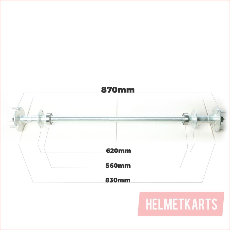 Axle replacement Bundle pack #4 - Helmetkarts