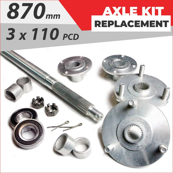 Axle replacement Bundle pack #4 - Helmetkarts