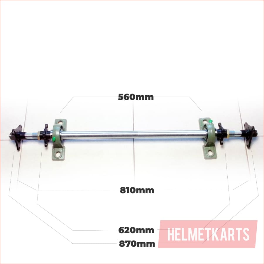 Axle running gear Bundle pack #1 - Helmetkarts