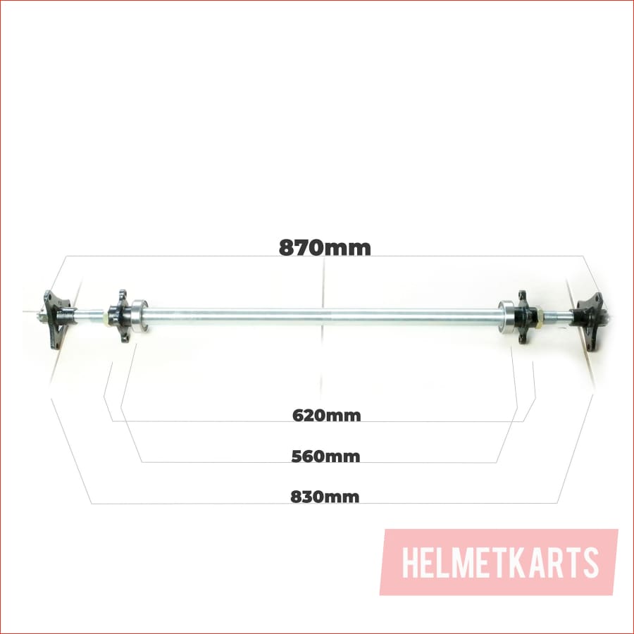 Axle running gear Bundle pack #11 - Helmetkarts