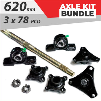 Axle running gear Bundle pack #11 - Helmetkarts