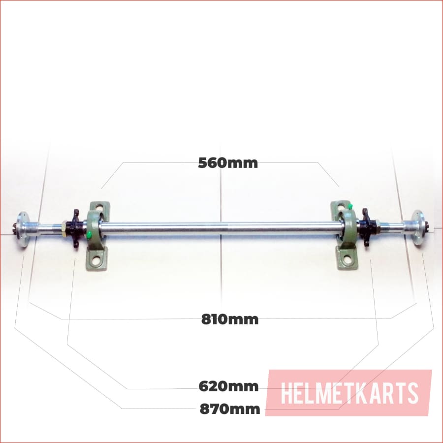 Axle running gear Bundle pack #2 - Helmetkarts