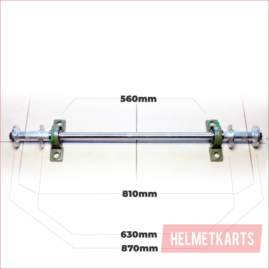 Axle running gear Bundle pack #3 - Helmetkarts