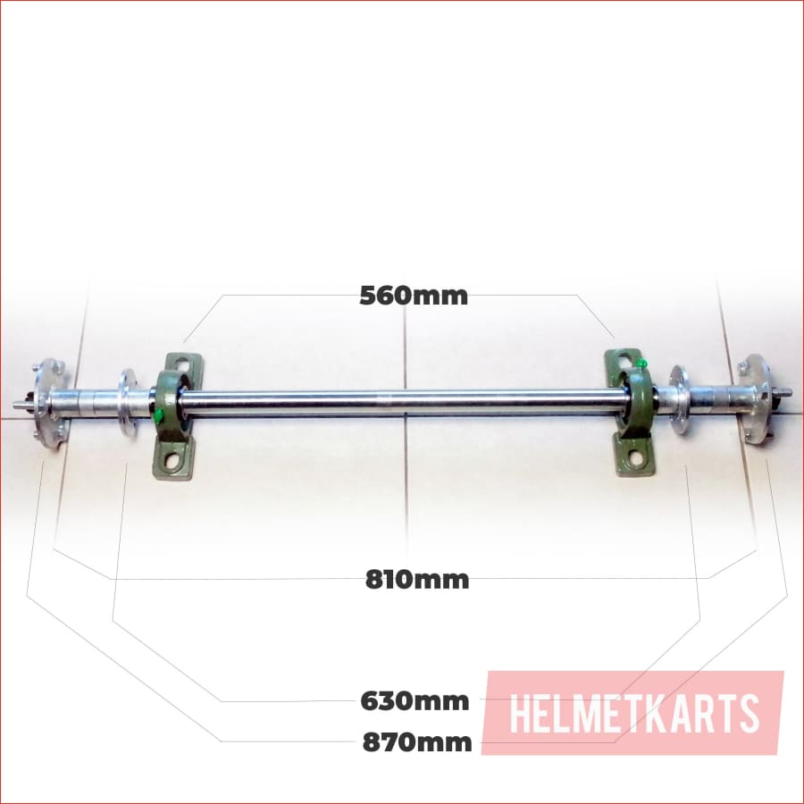 Axle running gear Bundle pack #4 - Helmetkarts