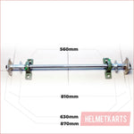 Axle running gear Bundle pack #5 - Helmetkarts