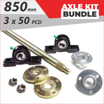 Axle running gear Bundle pack #9 - Helmetkarts