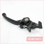 BLACK Bifold Foldable Clutch + Brake Lever Handle 125cc 140cc PIT PRO DIRT BIKE Blygo