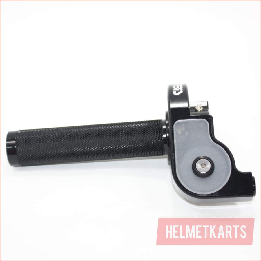 BLACK CNC Quarter Turn Quick Twist Throttle Housing Grip PIT PRO Trail Dirt Bike Blygo