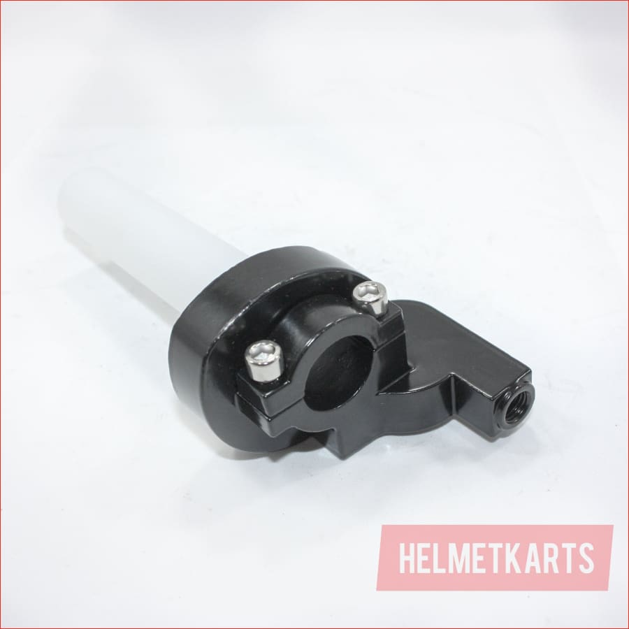 BLACK Quarter Turn Quick Twist Throttle Housing Grip PIT PRO Trail Dirt Bike Blygo