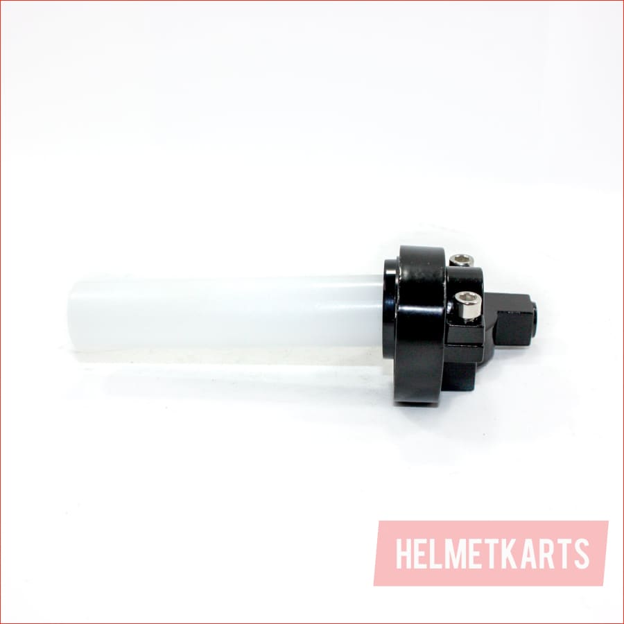 BLACK Quarter Turn Quick Twist Throttle Housing Grip PIT PRO Trail Dirt Bike Blygo