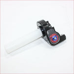 BLACK Quarter Turn Quick Twist Throttle Housing Grip PIT PRO Trail Dirt Bike Blygo