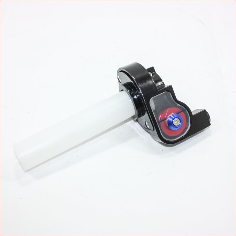 BLACK Quarter Turn Quick Twist Throttle Housing Grip PIT PRO Trail Dirt Bike Blygo