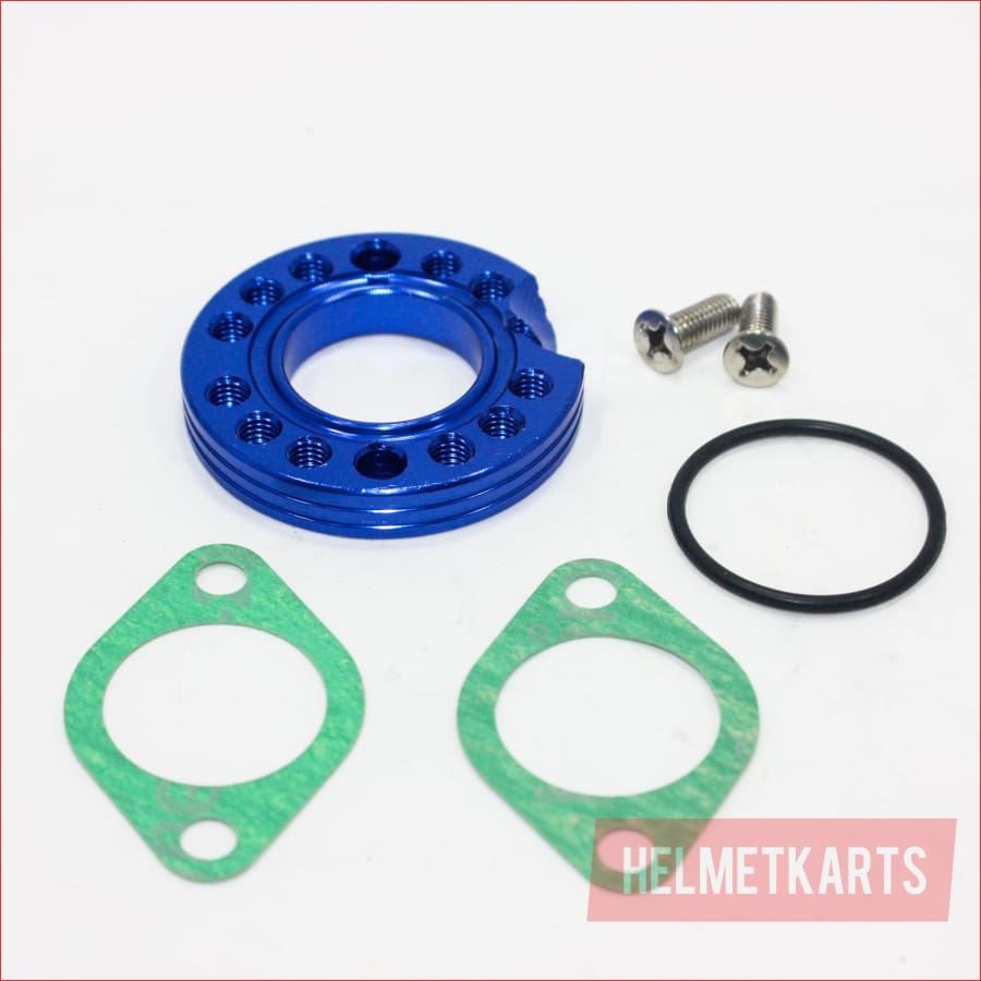 BLUE 26mm Carby Carburetor Manifold Spinner Adaptor PIT PRO Quad Dirt Bike ATV Blygo