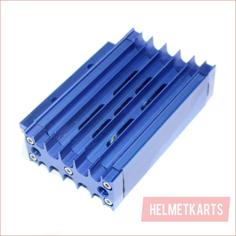 BLUE CNC Engine Oil Cooler Kit Radiator 125cc 140 150cc PIT PRO Trail Dirt Bike Blygo