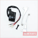 BRAKE LEVER THROTTLE GRIP SWITCH CABLE YAMAHA PW50 PY50 PEEWEE 50 PIT DIRT BIKE Blygo