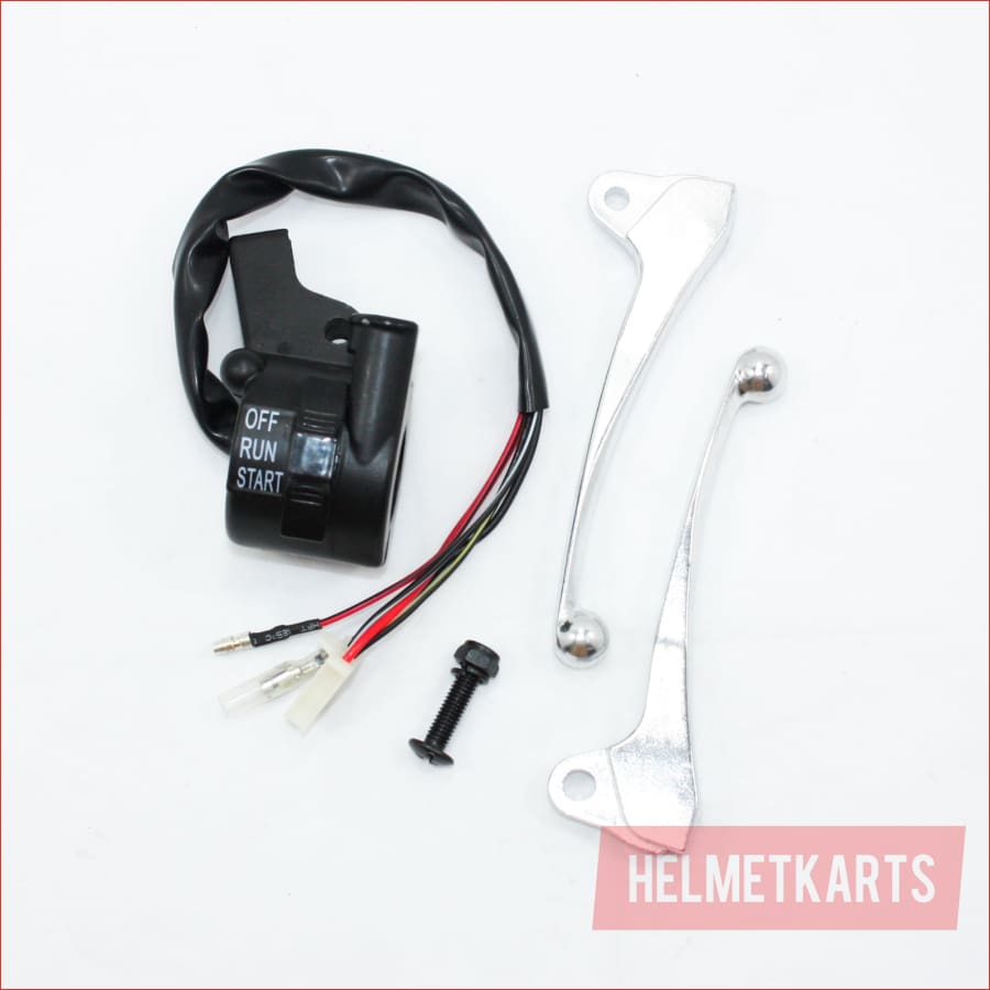 BRAKE LEVER THROTTLE GRIP SWITCH CABLE YAMAHA PW50 PY50 PEEWEE 50 PIT DIRT BIKE Blygo