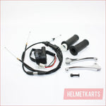 BRAKE LEVER THROTTLE GRIP SWITCH CABLE YAMAHA PW50 PY50 PEEWEE 50 PIT DIRT BIKE Blygo