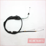CARB CARBY AIR FILTER Throttle Choke Cable YAMAHA PEEWEE PW50 PY50 PIT DIRT BIKE Blygo