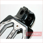 CNC BLACK Stainless Footpeg Foot Pegs Rest Pedal FX205 65SX MX MOTORCYCLE BIKE Blygo
