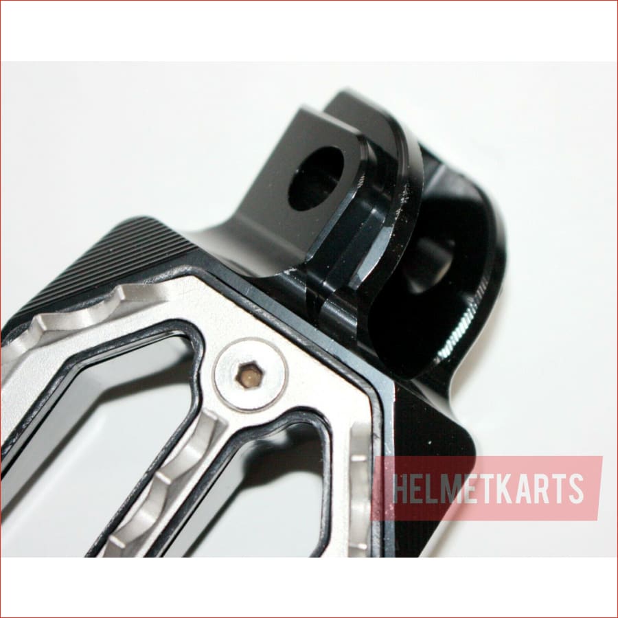CNC BLACK Stainless Footpeg Foot Pegs Rest Pedal FX205 65SX MX MOTORCYCLE BIKE Blygo