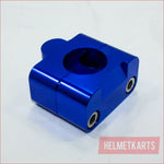 CNC BLUE 7/8“ to 11/8” Handle Bar Clamp Riser PIT PRO TRAIL DIRT QUAD BIKE ATV Blygo