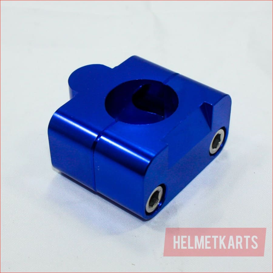CNC BLUE 7/8“ to 11/8” Handle Bar Clamp Riser PIT PRO TRAIL DIRT QUAD BIKE ATV Blygo
