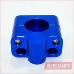 CNC BLUE 7/8“ to 11/8” Handle Bar Clamp Riser PIT PRO TRAIL DIRT QUAD BIKE ATV Blygo
