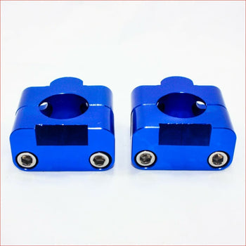 CNC BLUE 7/8“ to 11/8” Handle Bar Clamp Riser PIT PRO TRAIL DIRT QUAD BIKE ATV Blygo