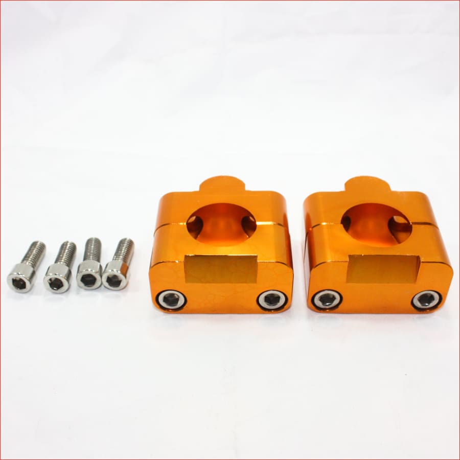 CNC GOLD 7/8“ to 11/8” Handle Bar Clamp Riser PIT PRO TRAIL DIRT QUAD BIKE ATV Blygo