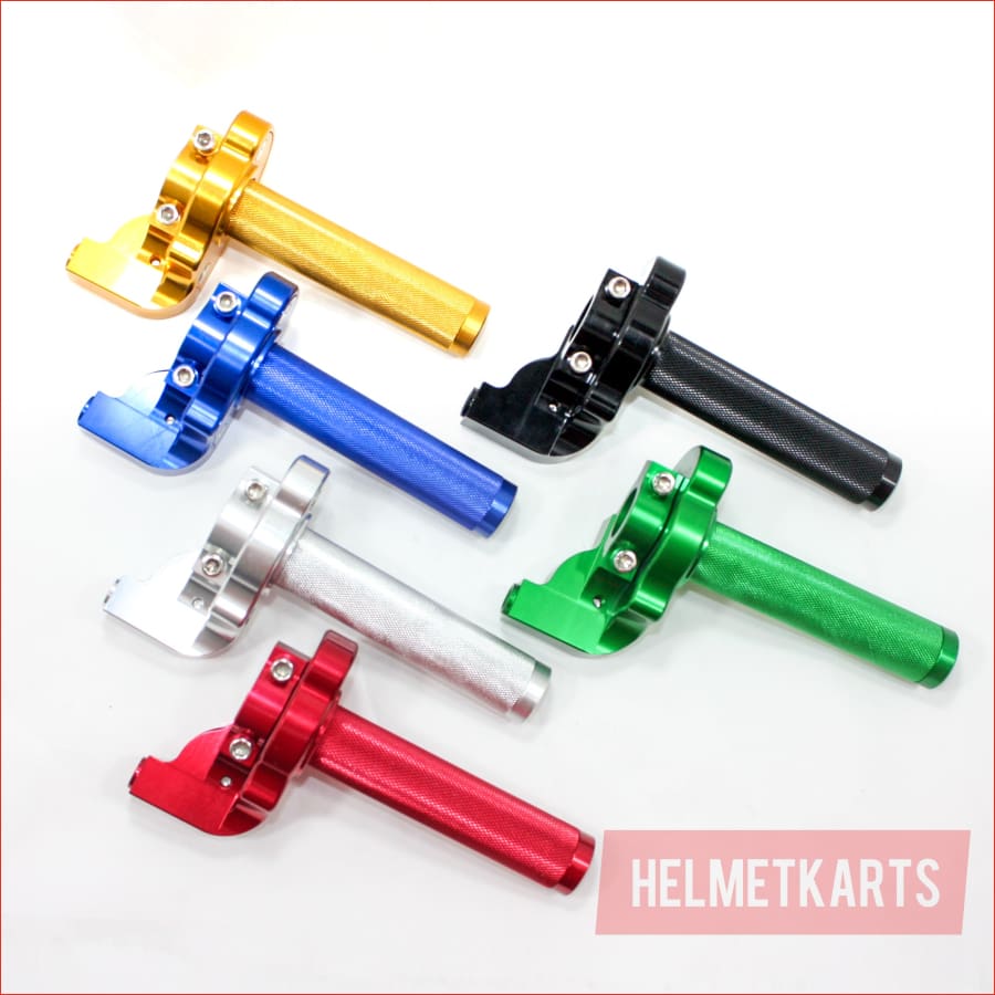CNC Quarter Turn Quick Twist Throttle Housing Grip PIT PRO Trail Dirt Quad Bike Blygo