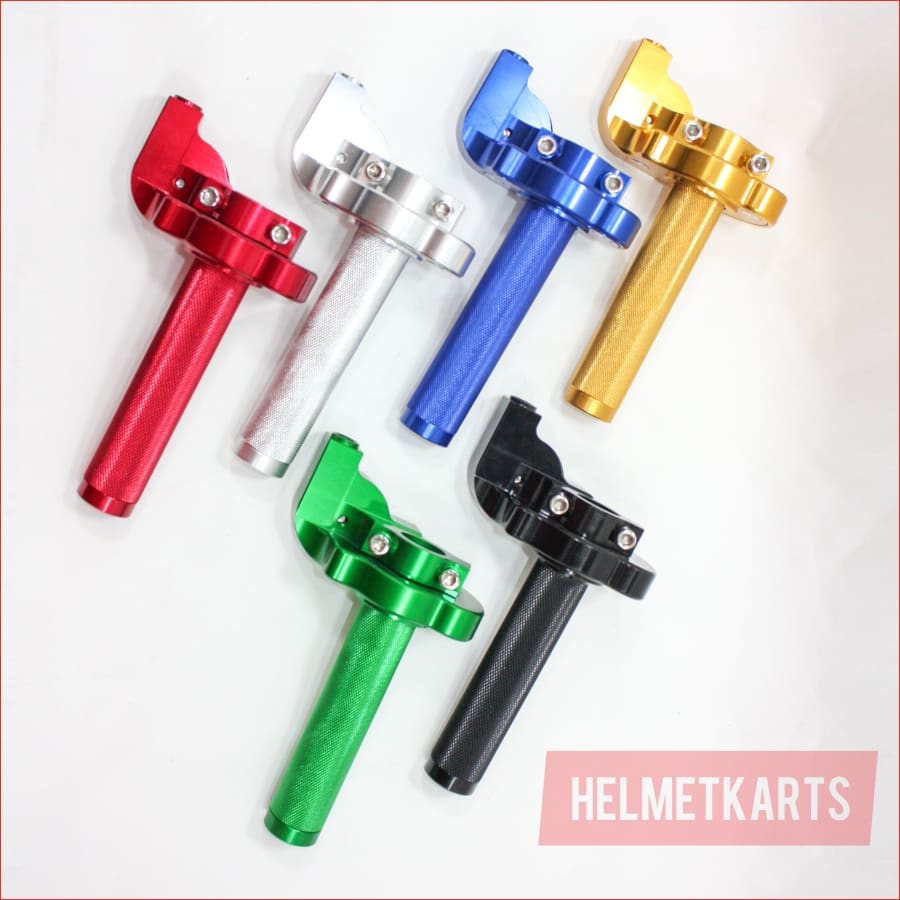 CNC Quarter Turn Quick Twist Throttle Housing Grip PIT PRO Trail Dirt Quad Bike Blygo