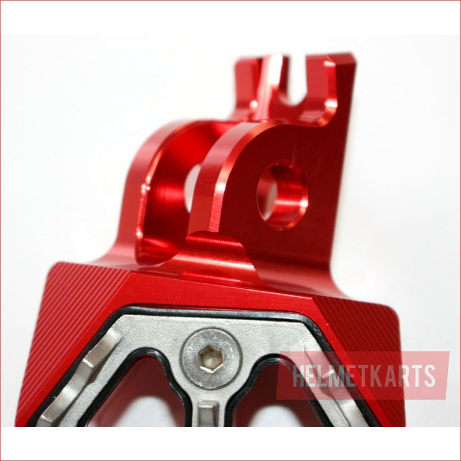 CNC RED Stainless Footpeg Foot Peg Rest Pedal FX208 CRF250 MX MOTORCYCLE BIKE Blygo