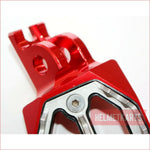 CNC RED Stainless Footpeg Foot Peg Rest Pedal FX208 CRF250 MX MOTORCYCLE BIKE Blygo