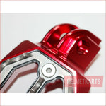 CNC RED Stainless Footpeg Foot Pegs Rest Pedal FX205 65SX MX MOTORCYCLE BIKE Blygo