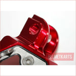 CNC RED Stainless Footpeg Foot Pegs Rest Pedal FX205 65SX MX MOTORCYCLE BIKE Blygo